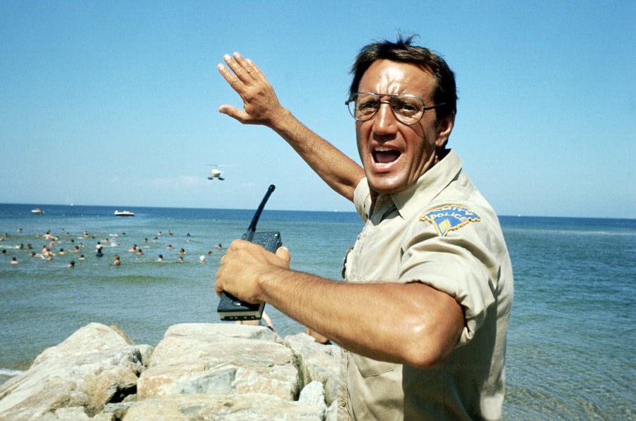 Roy Scheider in Jaws