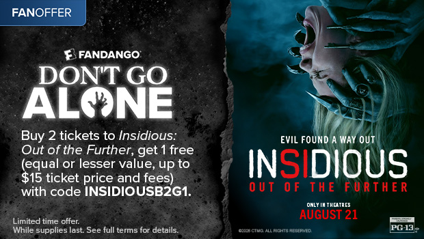 Insidious: Out of the Further (2026) Showtimes | Fandango