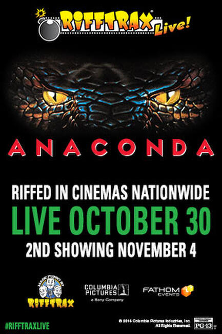 Rifftrax Live Anaconda 2014 Movie Photos And Stills Fandango
