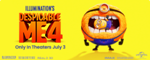 SAVE $8 ON SELECT FANDANGO AT HOME DESPICABLE ME AND MINIONS FILMS