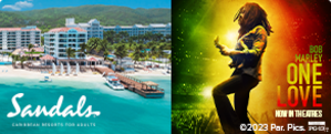 CHANCE TO WIN A TRIP TO SANDALS RESORTS IN JAMAICA