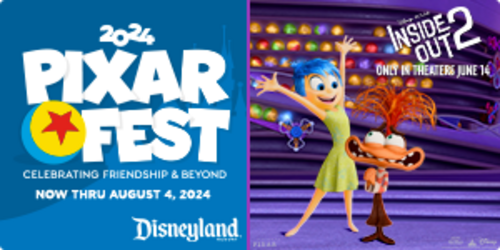Win a Pixar Fest trip for 4 at Pixar Place Hotel